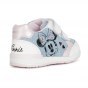 SNEAKERSY GEOX RISHON LIGHT JEANS/WHITE DISNEY MINNIE MOUSE