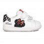 SNEAKER GEOX FLICK WHITE/BLACK DISNEY MINNIE MOUSE