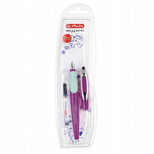 HERLITZ PIÓRO WIECZNE MY.PEN FIOLET/MIĘTA