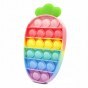 ZABAWKA SENSORYCZNA PUSH BUBBLE FIDGET POP IT MARCHEWKA D38400