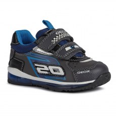 SNEAKERSY GEOX TODO CARS ANTHRACITE/BLACK LED LIGHTS