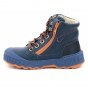 SHOES KICKERS KICK REBEL NAVY BLUE ORANGE