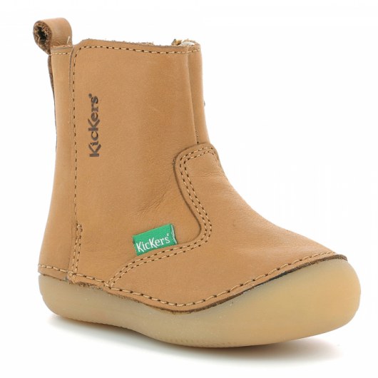 BOTKI ZIMOWE KICKERS SOCOOL CHO LIGHT CAMEL