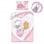 BABY BEDDING SET 100 X 135 CM PEPPA PIG PE-3257JBL