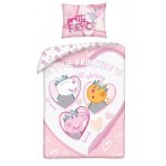 BABY BEDDING SET 100 X 135 CM PEPPA PIG PE-3257JBL