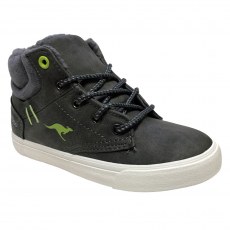 TRZEWIKI OCIEPLANE KANGAROOS KAVU X STEEL GREY/LIME