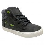 TRZEWIKI OCIEPLANE KANGAROOS KAVU X STEEL GREY/LIME