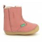 BOTKI ZIMOWE KICKERS SOCOOL CHO ANTIQUE PINK