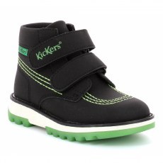 TRZEWIKI PRZEJSCIOWE KICKERS KICKFUN BLACK GREEN