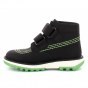 SHOES KICKERS KICKFUN BLACK GREEN
