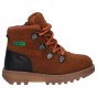 SHOES KICKERS KICKNATURE BROWN ORANGE WATERPROOF