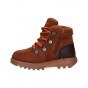 SHOES KICKERS KICKNATURE BROWN ORANGE WATERPROOF