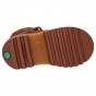 SHOES KICKERS KICKNATURE BROWN ORANGE WATERPROOF
