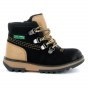 TRZEWIKI PRZEJŚCIOWE KICKERS KICKNATURE BLACK YELLOW WATERPROOF