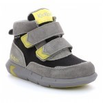 TRZEWIKI PRZEJŚCIOWE KICKERS JUNIBO GRAY GREEN WATERPROOF