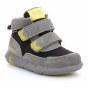 TRZEWIKI PRZEJŚCIOWE KICKERS JUNIBO GRAY GREEN WATERPROOF