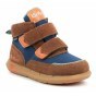 TRZEWIKI PRZEJŚCIOWE KICKERS JUNIBO BROWN BLUE ORANGE WATERPROOF