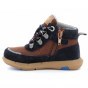 TRZEWIKI PRZEJŚCIOWE KICKERS JUNIBY NAVY BROWN WATERPROOF