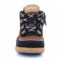 TRZEWIKI PRZEJŚCIOWE KICKERS JUNIBY NAVY BROWN WATERPROOF
