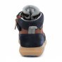 SHOES KICKERS JUNIBY NAVY BROWN WATERPROOF