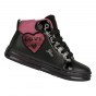 SHOES GEOX PAWNEE JUNIOR GIRL BLACK/FUCHSIA LED LIGHTS