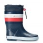 KALOSZE OCIEPLANE TOMMY HILFIGER RAIN BOOT BLUE