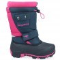 ŚNIEGOWCE KANGAROOS KANGA-BEAN II DK NAVY/DAISY PINK