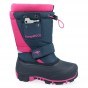 ŚNIEGOWCE KANGAROOS KANGA-BEAN II DK NAVY/DAISY PINK