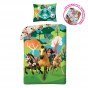 SINGLE DUVET SET 140 X 200 CM SPIRIT HORSES SP-8333BL