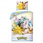 SINGLE DUVET SET 140 X 200 CM POKEMON PIKACHU POK-322BL