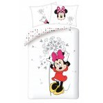 SINGLE DUVET SET 140 X 200 CM DISNEY MINNIE MOUSE MN-010BL