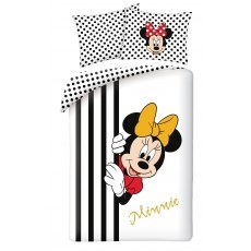 POSCIEL BAWELNIANA 140 X 200 CM DISNEY MINNIE MOUSE MN-030BL