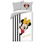 POŚCIEL BAWEŁNIANA 140 X 200 CM DISNEY MINNIE MOUSE MN-030BL