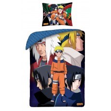 POSCIEL BAWELNIANA DZIECIECA 140 X 200 CM NARUTO NA-3260BL