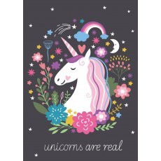 FLEECE BLANKET 100 X 140 CM UNICORN (027)
