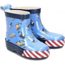 KALOSZE PLAYSHOES KOPARKA KROTKIE 180348