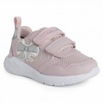 SNEAKERS GEOX SPRINTYE BABY GIRL PINK/SILVER