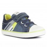 TRAINERS GEOX KILWI BABY AVIO/FLUO YELLOW