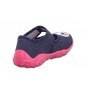 PANTOFLE TEKSTYLNE KAPCIE SUPERFIT BONNY BLAU/PINK 1-800282-8030