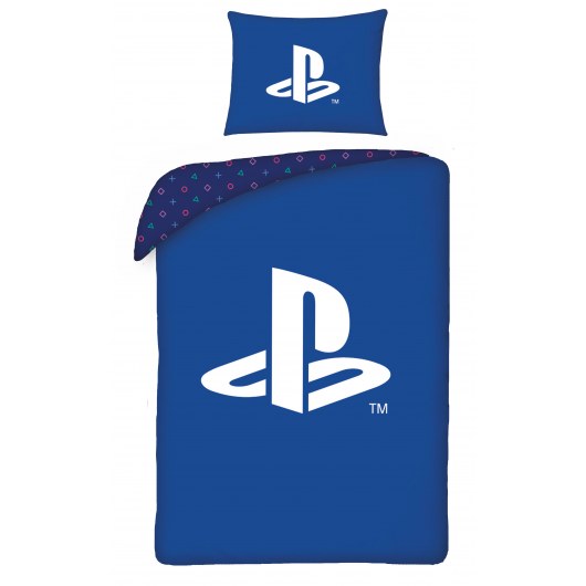 SINGLE DUVET SET 140 X 200 CM PLAYSTATION PSY-095BL