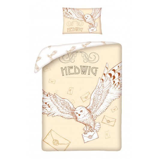 POŚCIEL NIEMOWLĘCA BAWEŁNIANA 100 X 135 CM HARRY POTTER HP-8052SBL