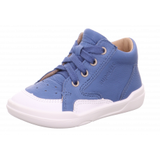 SHOES BAREFOOT SUPERFIT SUPERFREE BLAU/WEISS 1-000532-8000