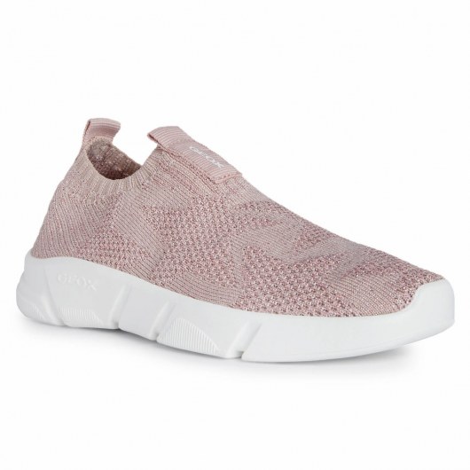 SNEAKERSY GEOX ARIL JUNIOR GIRL LT ROSE