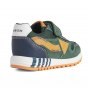 SNEAKERS GEOX ALBEN JUNIOR BOY ROYAL/GREEN