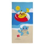 RĘCZNIK KĄPIELOWY PLAŻOWY 70 X 140 CM POKEMON POK-409T