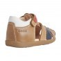 SANDAŁY GEOX MACCHIA BABY BOY CARAMEL