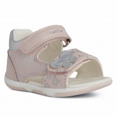 SANDALY GEOX TAPUZ BABY GIRL LT ROSE/SILVER