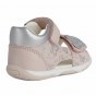 SANDAŁY GEOX TAPUZ BABY GIRL LT ROSE/SILVER