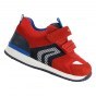SNEAKERS GEOX RISHON BABY BOY RED/NAVY