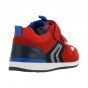 SNEAKERS GEOX RISHON BABY BOY RED/NAVY